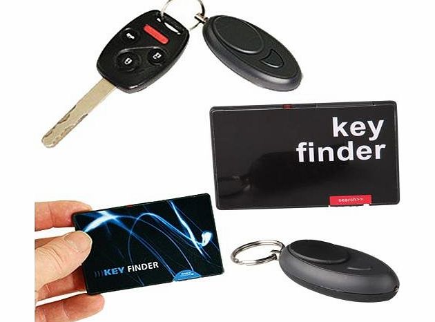 FACILLA Credit Card Size Lost Key Finder Locator Find Locater Keychain 40m [Misc.]
